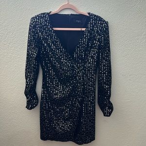 OPT Sequin Dress - | Color: Black | Size: M